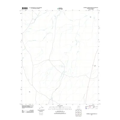 2011 Map of Campbell Francis Wash, 2011 Print
