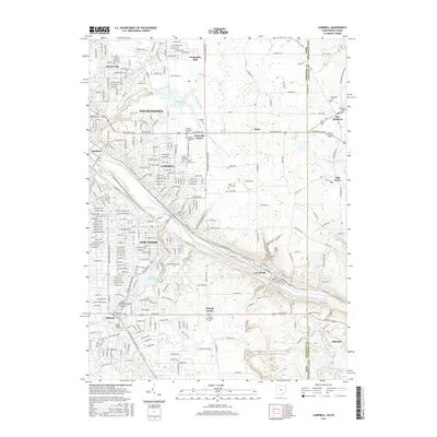 2016 Map of Campbell, 2016 Print
