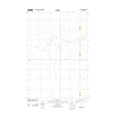 2013 Map of Campbell NE, 2013 Print