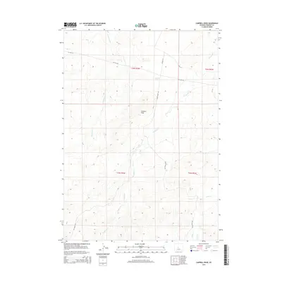 2015 Map of Campbell Ridge, 2015 Print