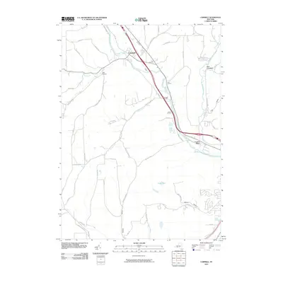 2010 Map of Campbell, 2010 Print