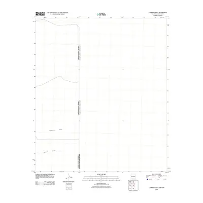 2010 Map of Campbell Well, 2010 Print