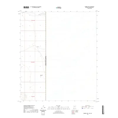 2020 Map of Campbell Well, 2020 Print