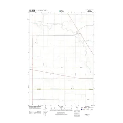 2013 Map of Campbell, 2013 Print