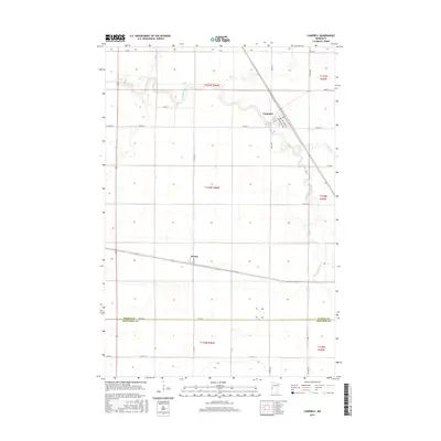 2016 Map of Campbell, 2016 Print