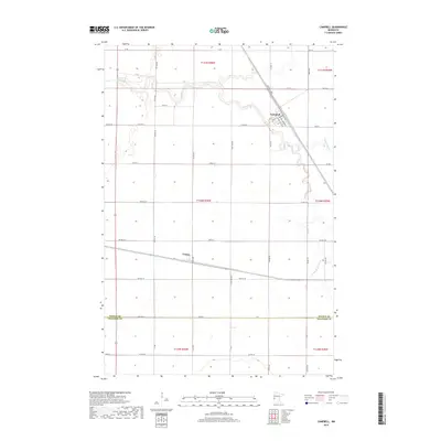 2019 Map of Campbell, 2019 Print