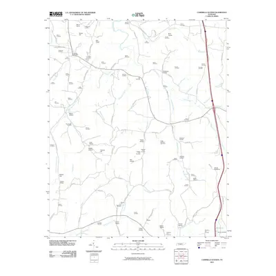 2010 Map of Campbells Station, 2010 Print