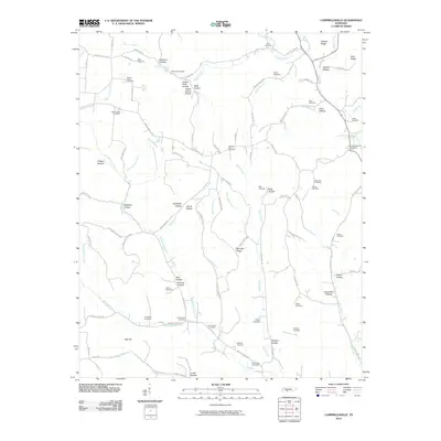 2010 Map of Campbellsville, 2010 Print
