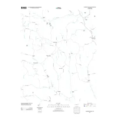 2013 Map of Campbellsville, 2013 Print