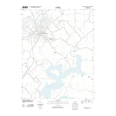 2010 Map of Campbellsville, 2010 Print