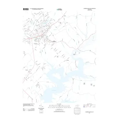 2013 Map of Campbellsville, 2013 Print