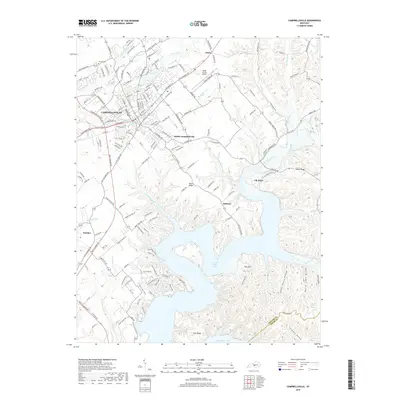 2019 Map of Campbellsville, 2019 Print