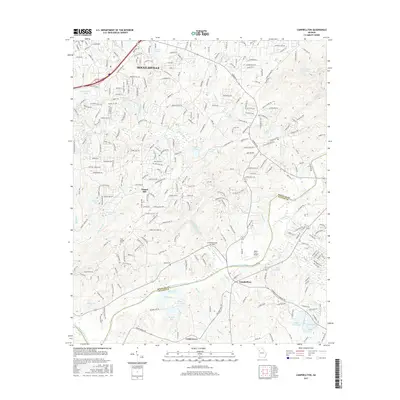 2017 Map of Campbellton, 2017 Print