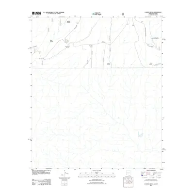2012 Map of Campini Mesa, 2012 Print