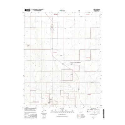 2016 Map of Campo, 2016 Print