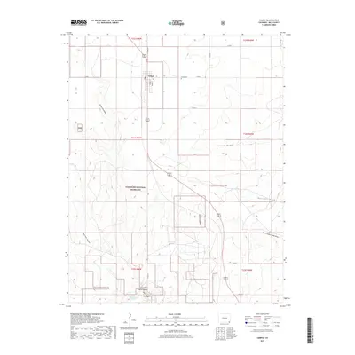 2019 Map of Campo, 2019 Print