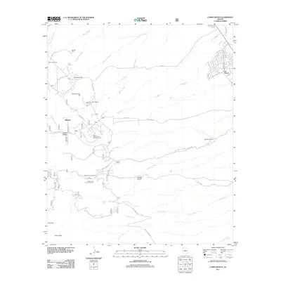 2011 Map of Campo Bonito, 2011 Print