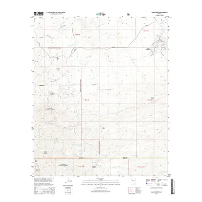 2014 Map of Campo Bonito, 2014 Print