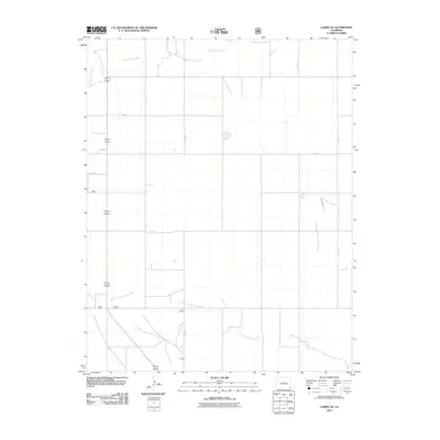 2011 Map of Campo NE, 2011 Print