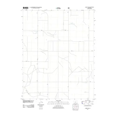 2011 Map of Campo NW, 2011 Print