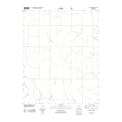 2011 Map of Campo SW, 2011 Print