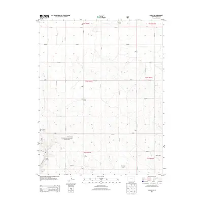 2013 Map of Campo SW, 2013 Print