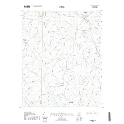 2020 Map of Campobello, 2020 Print
