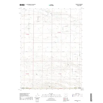 2017 Map of Campstool, 2017 Print
