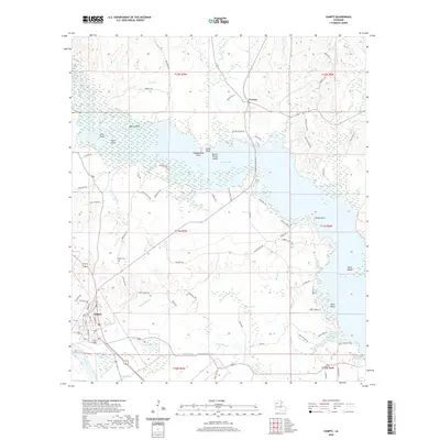 2020 Map of Campti, 2020 Print