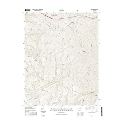 2016 Map of Campton, 2016 Print