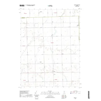 2018 Map of Campus, 2018 Print
