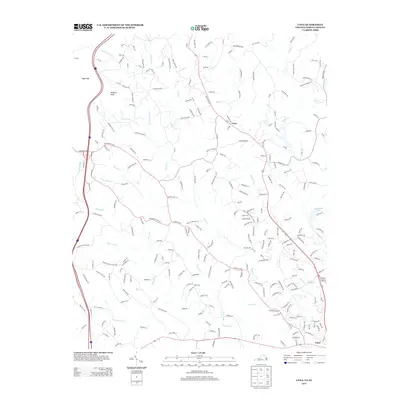 2013 Map of Cana, 2013 Print