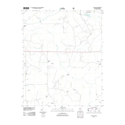 2010 Map of Canaan, 2010 Print