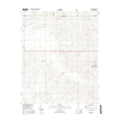 2015 Map of Canaan, 2015 Print