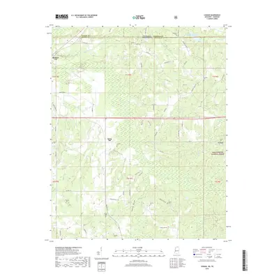 2018 Map of Canaan, 2018 Print