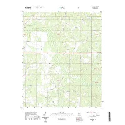 2021 Map of Canaan, 2021 Print