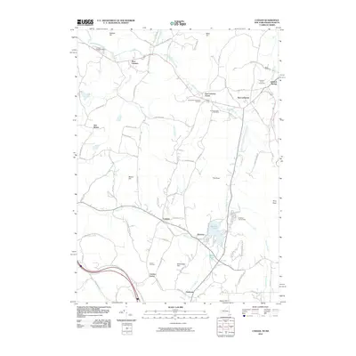 2010 Map of Canaan, 2010 Print