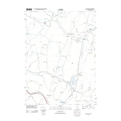 2013 Map of Canaan, 2013 Print