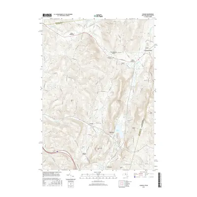 2016 Map of Canaan, 2016 Print