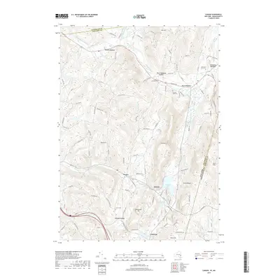 2019 Map of Canaan, 2019 Print