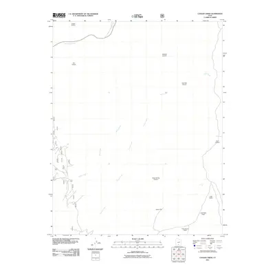 2011 Map of Canaan Creek, 2011 Print