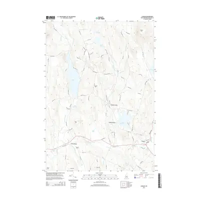 2015 Map of Canaan, 2015 Print