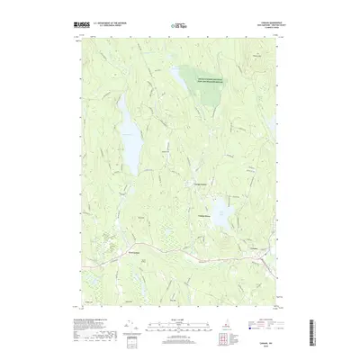 2018 Map of Canaan, 2018 Print