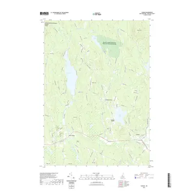 2021 Map of Canaan, 2021 Print