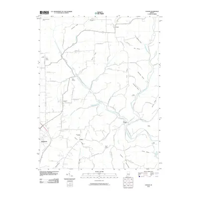 2010 Map of Canaan, 2010 Print