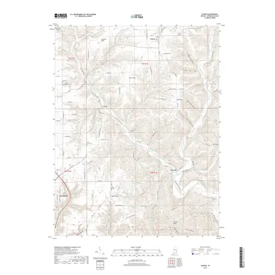 2019 Map of Canaan, 2019 Print