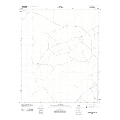 2010 Map of Canada Colorado, 2010 Print