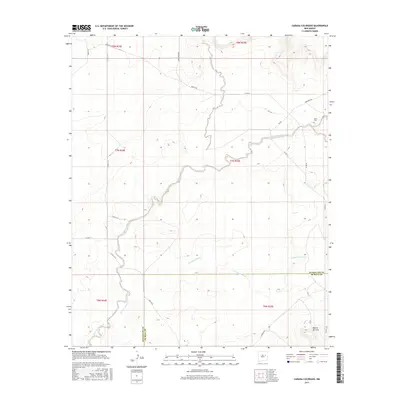 2017 Map of Canada Colorado, 2017 Print