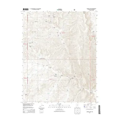 2013 Map of Canada Ojitos, 2013 Print