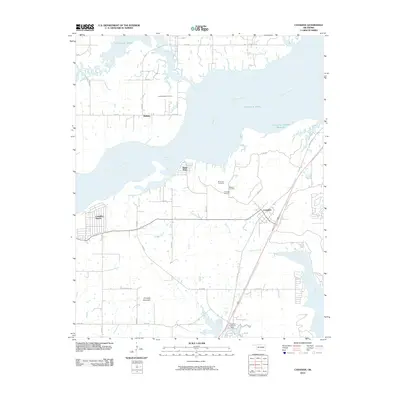 2010 Map of Canadian, 2010 Print